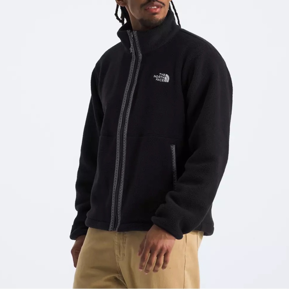 NWT The North Face Men’s Full-Zip Fleeski Fleece Jacket Black XL